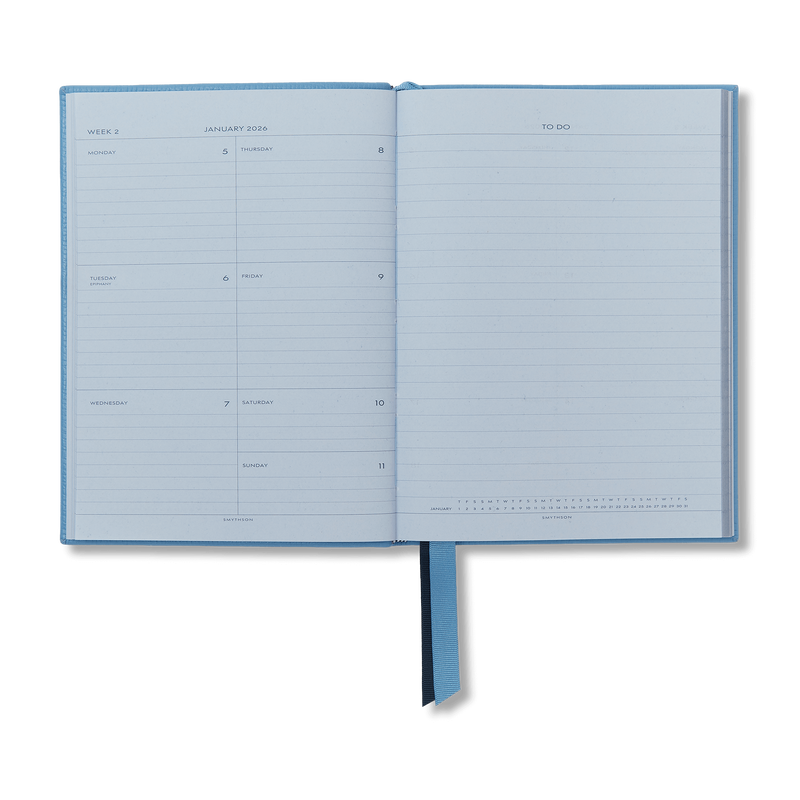 Smythson 2026 Soho Weekly Journal in Ludlow 