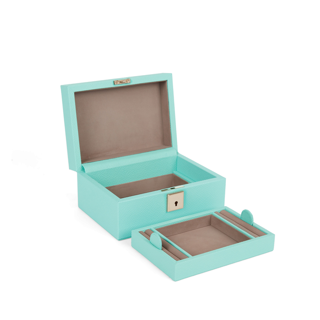 Small Jewellery Box with Tray in Panama