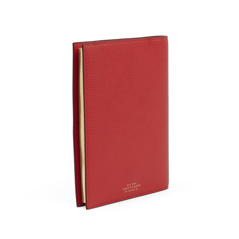 Smythson Evergreen Refillable Mid-Size Notebook in Ludlow