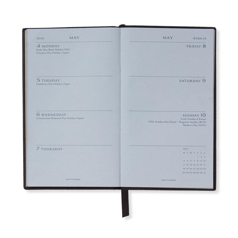 2025-2026 Panama Weekly Diary with Pocket