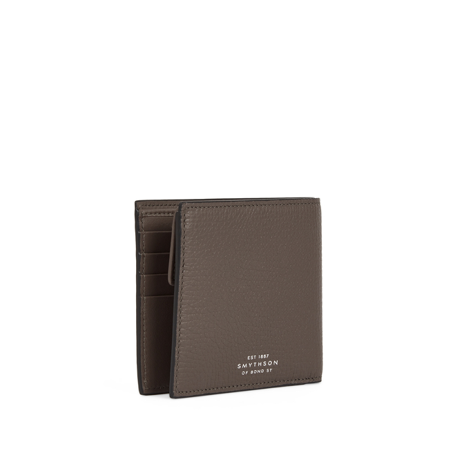 Smythson 4 Card Slot Wallet with Coin Case