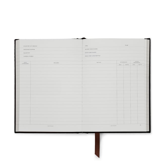 Mara Hardbound Cellar Book