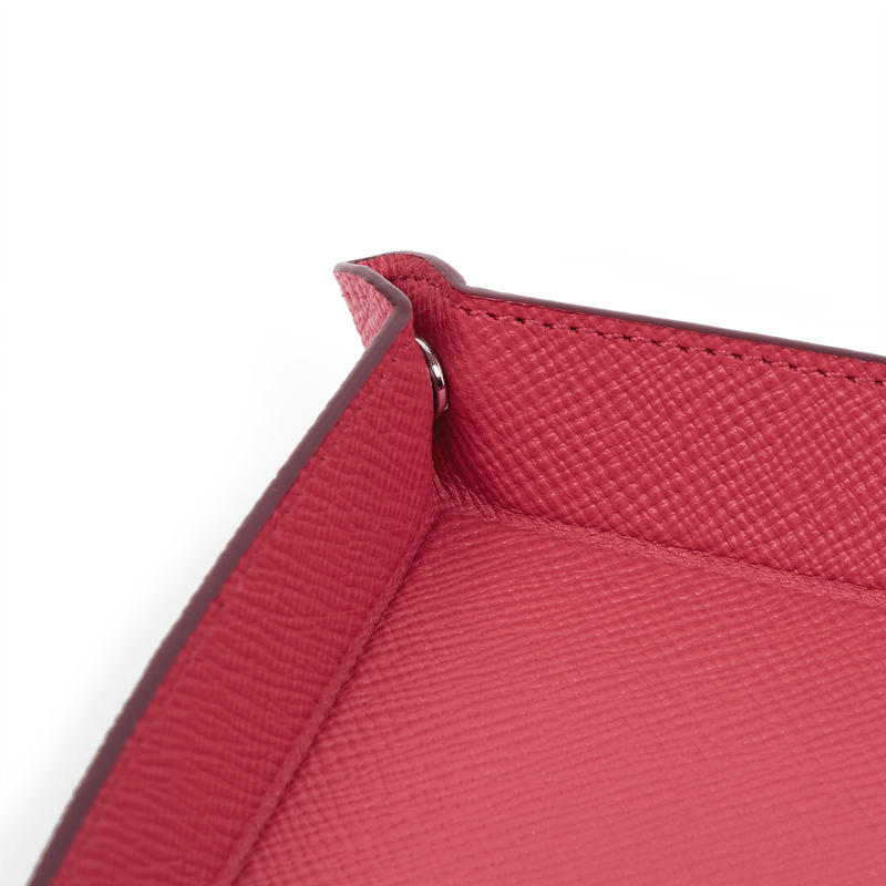 Smythson Small Rectangular Trinket Tray in Panama
