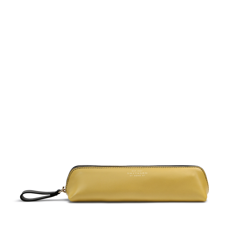 Pencil Case in Smooth Leather