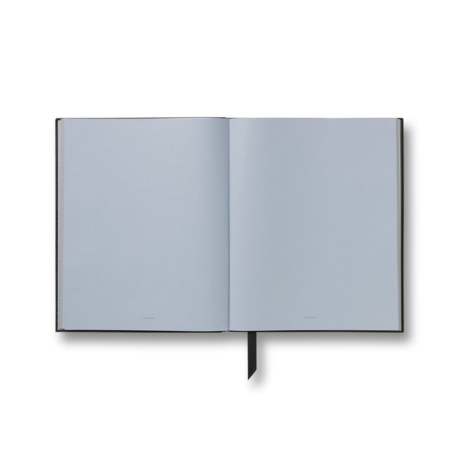 Quaderno Portobello con pagine bianche black