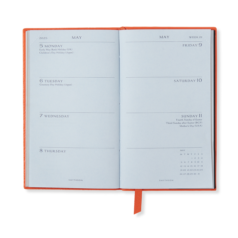 2024-25 Panama Weekly Diary with Pocket