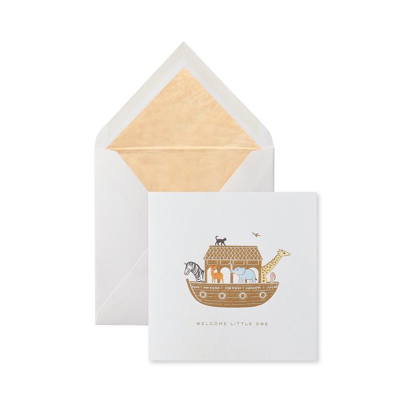 Babykarte „Arche Noah – Welcome Little One“