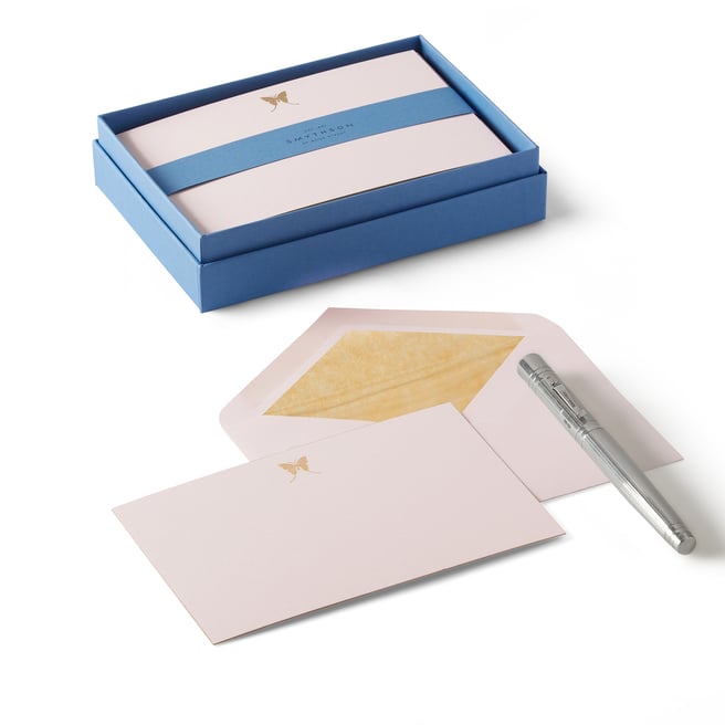 Butterfly Motif Correspondence Cards