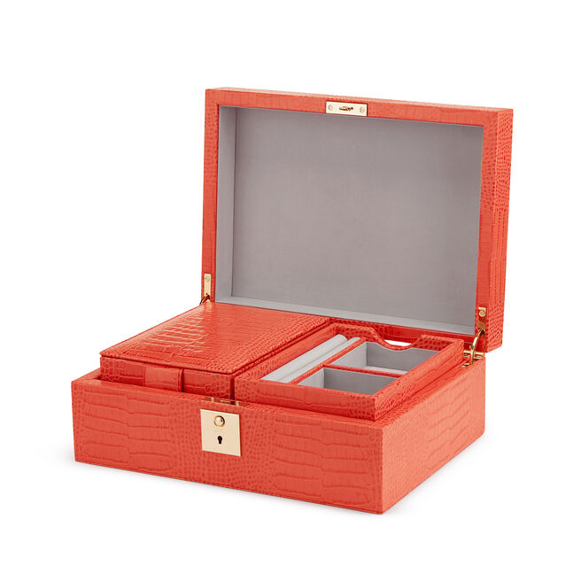 Mara Jewellery Box with Travel Tray