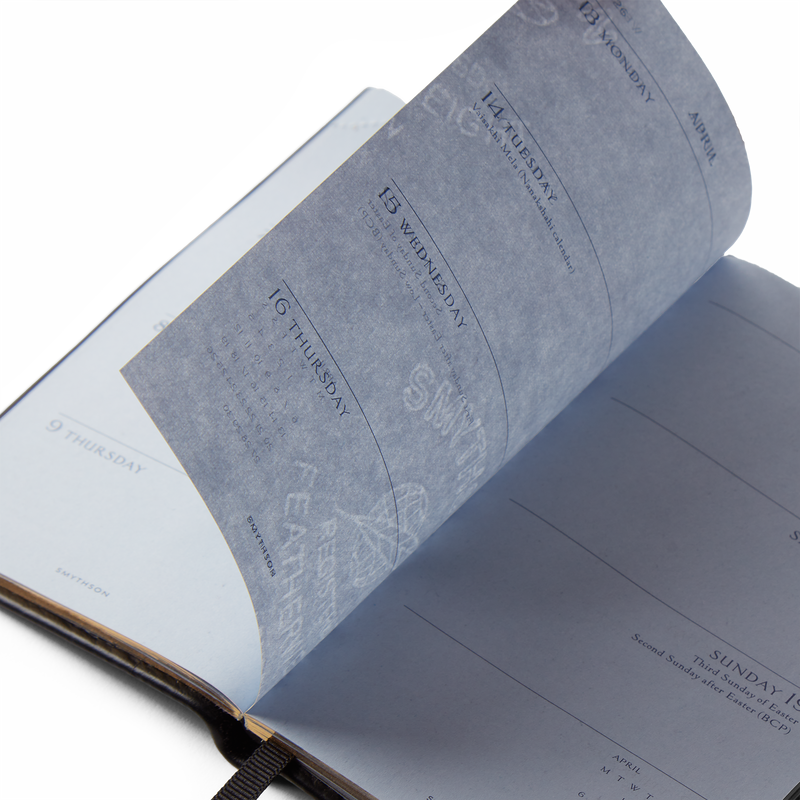 Smythson 2026 Panama Weekly Diary with Pencil