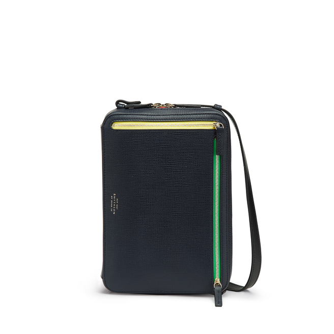Panama Sliding Strap Zip Crossbody Bag