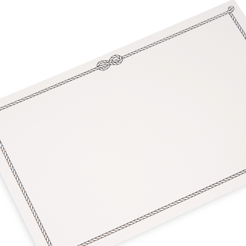 Smythson Rope Bordered Correspondence Cards