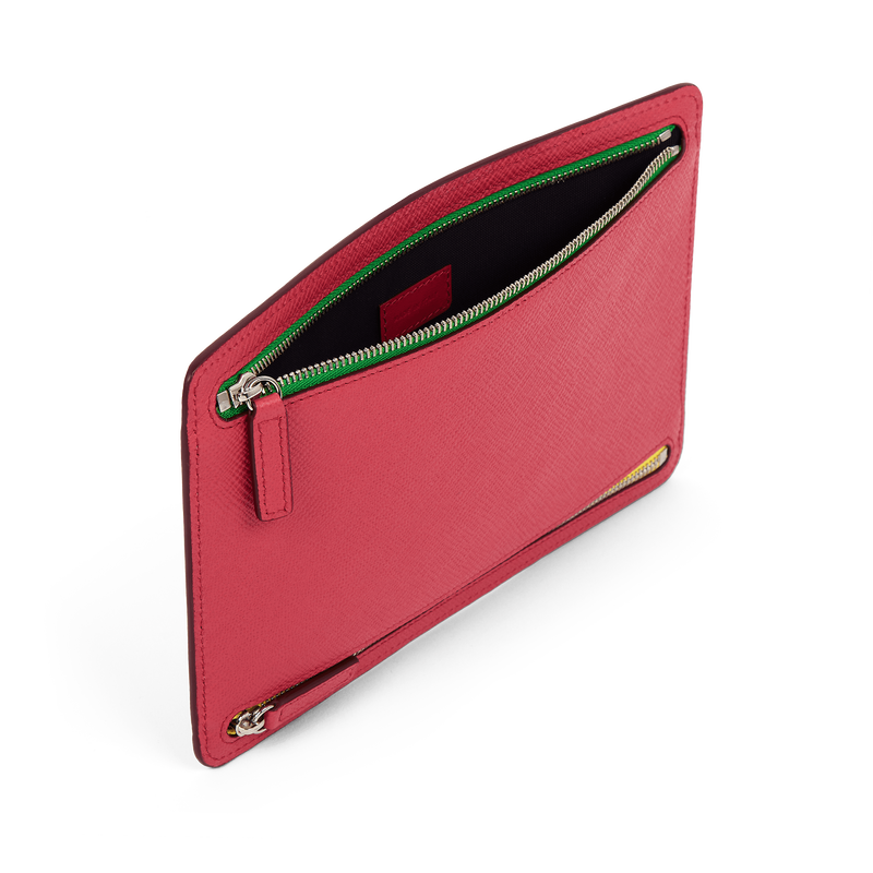 Smythson Multi-Zip Case in Panama
