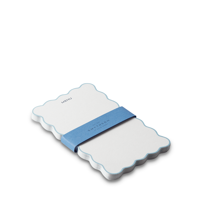 Scalloped Menu Cards
