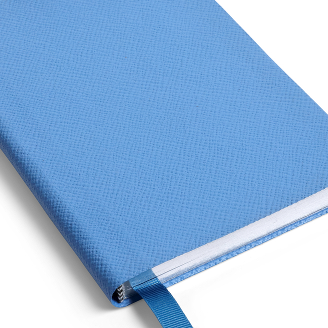Chelsea Notebook in Panama in nile blue