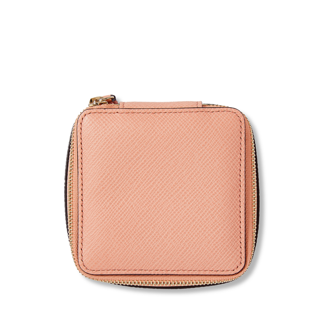 Medium Square Trinket Case in Panama