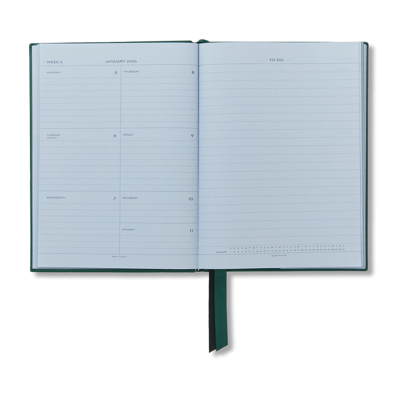 Smythson 2026 Soho Weekly Journal in Panama 