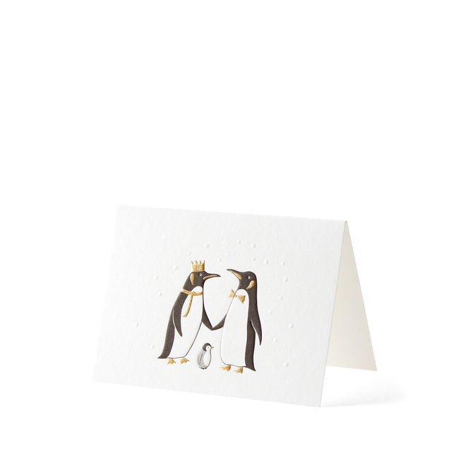 Penguins Christmas Gift Card Set