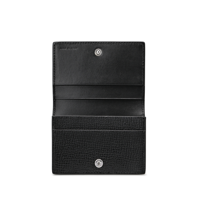 Folded Card Case with Snap Closure in Ludlow