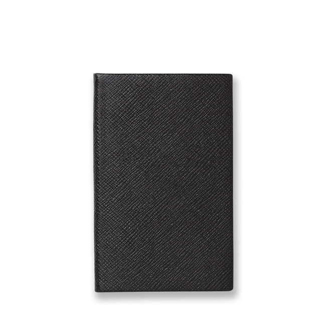 Smythson Panama Inspirations & Ideas Leather Notebook in Nile Blue