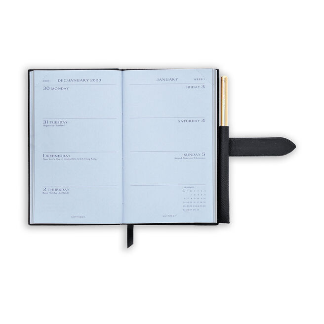 2020 Panama Diary with Gilt Pencil