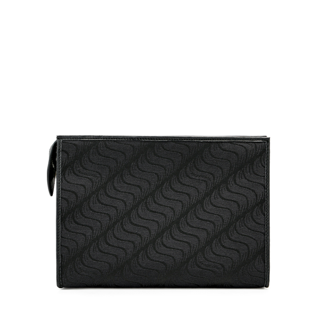 'S' Monogram Large Zip Washbag