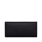 Smythson 6 Card Slot Money Clip Wallet in Panama Black