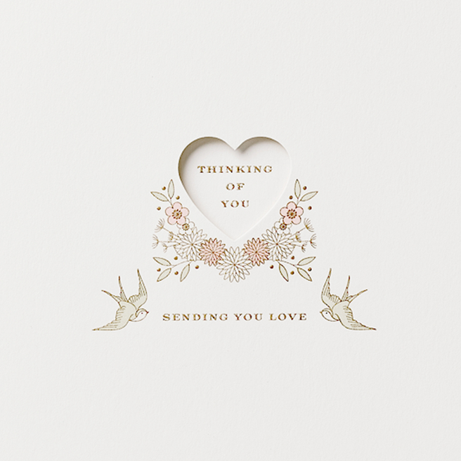 Biglietto "Thinking Of You"