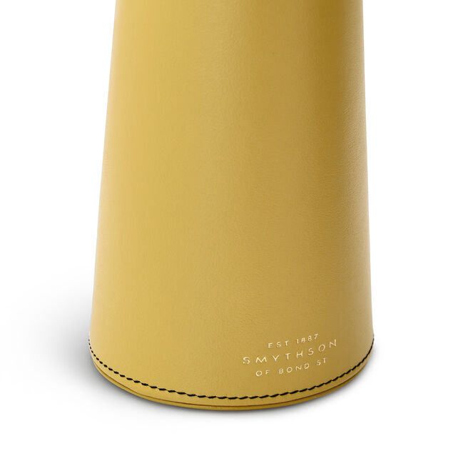 Pen Pot in Smooth Leather