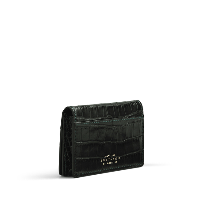 Mara Business And Credit Card Case In Pine