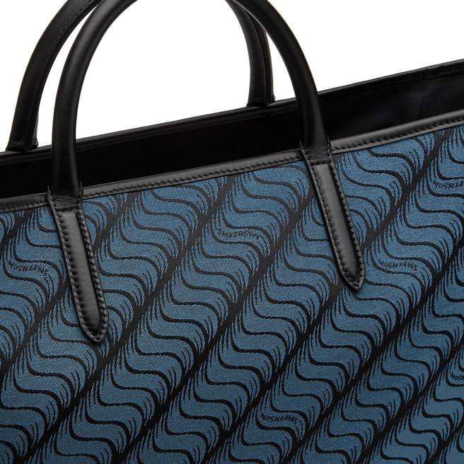 'S' Monogram Shopper Bag