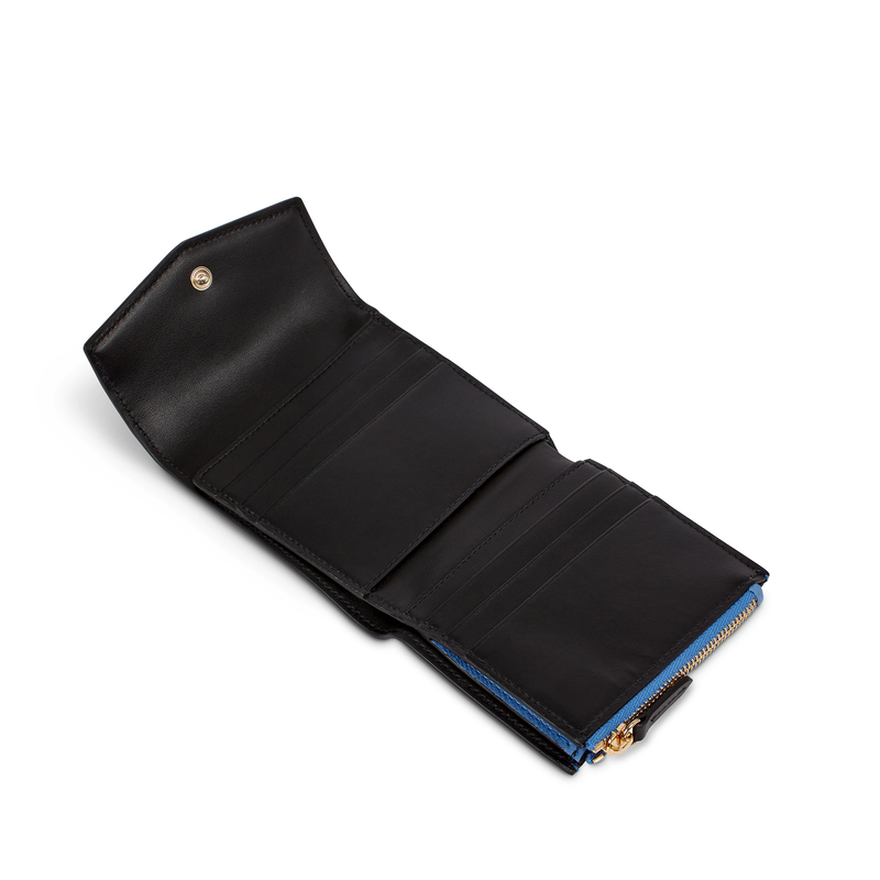 Smythson Envelope Compact Wallet in Panama