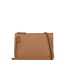 Sac à bandoulière avec double pochette en Panama