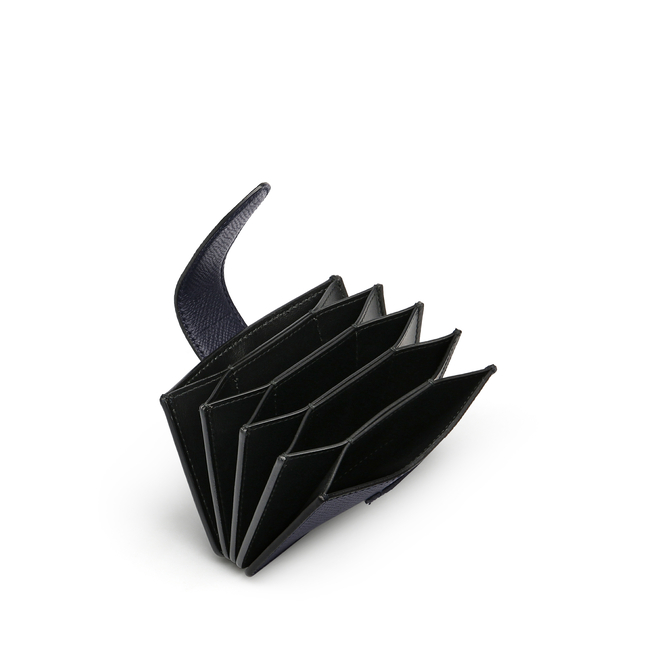 Panama Concertina Card Case with Tab