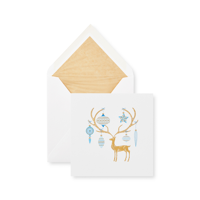 Reindeer Christmas Card Set