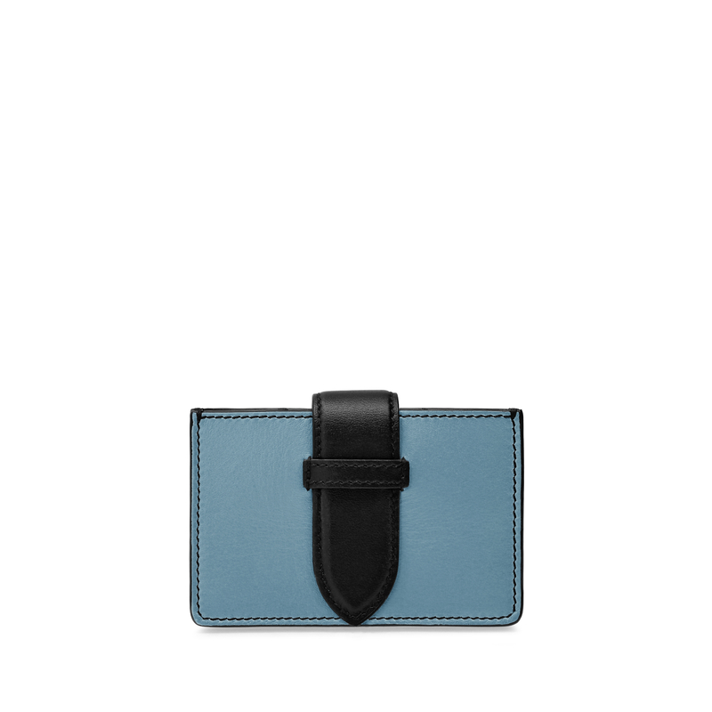 Concertina Card Case in Smooth Leather