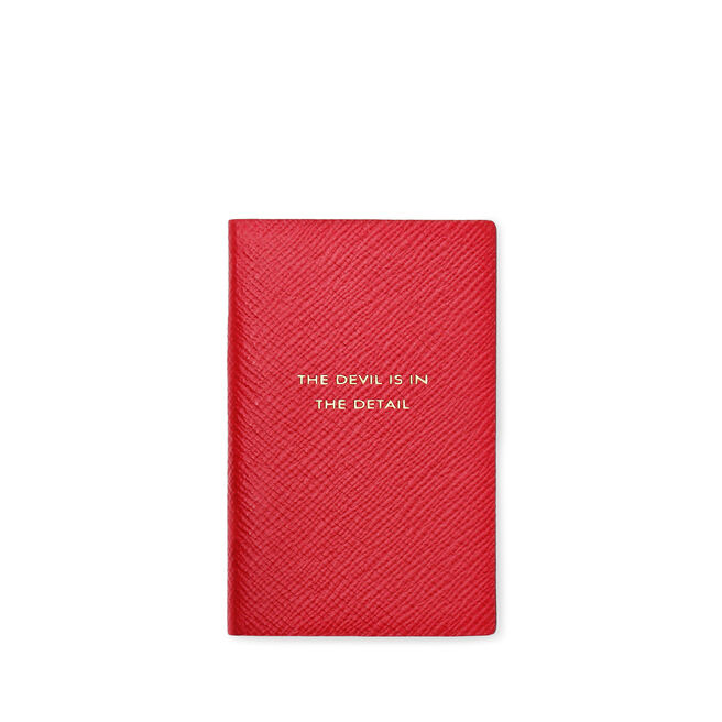The Devil Is In The Detail Wafer Notebook