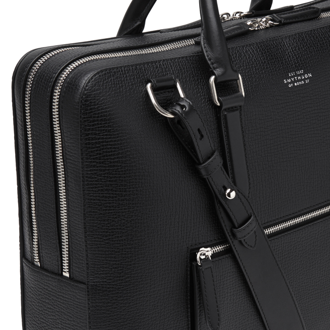 Large Briefcase with Zip Front in Ludlow