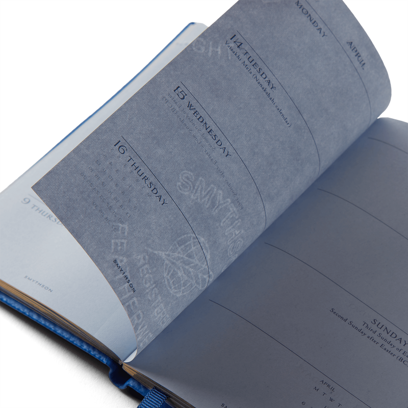 Smythson 2026 Panama Weekly Journal with Pencil 