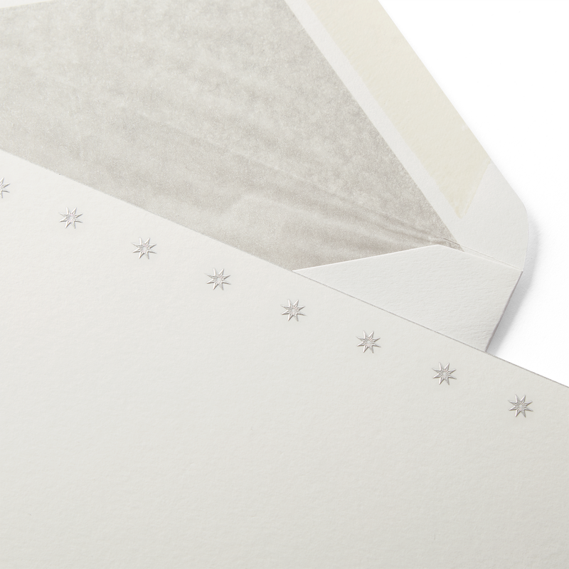 Stars Motif Correspondence Cards
