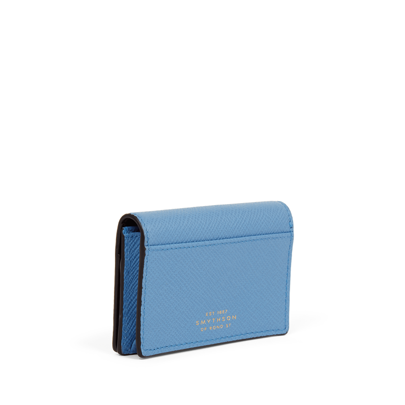 Folded Card Case with Snap Closure in Panama