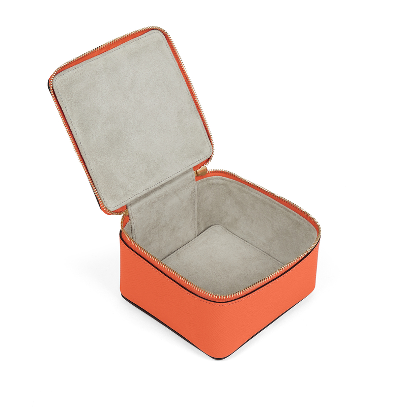 Large Square Trinket Case in Panama