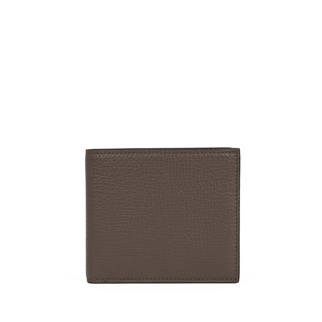 4 Card Slot Wallet with Coin Case in Ludlow in dark khaki