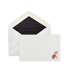 Bulldog Motif Correspondence Cards