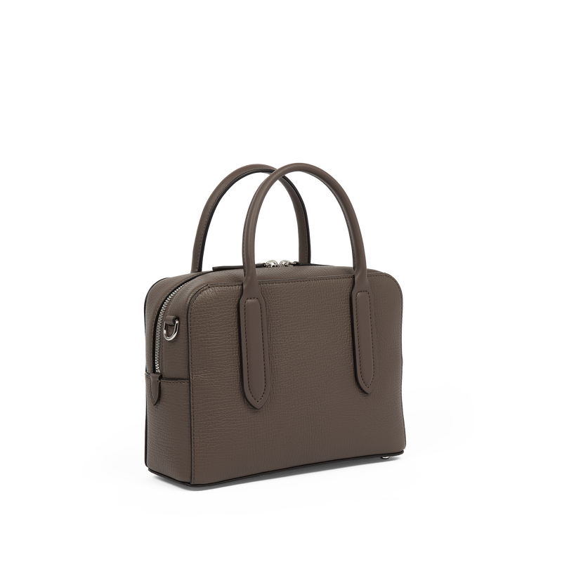 【SMYTHSON】Ludlow Mini◆レザー◆クロスボディバッグ Mini Lytton Crossbody Bag in Ludlow in dark taupe | Smythson