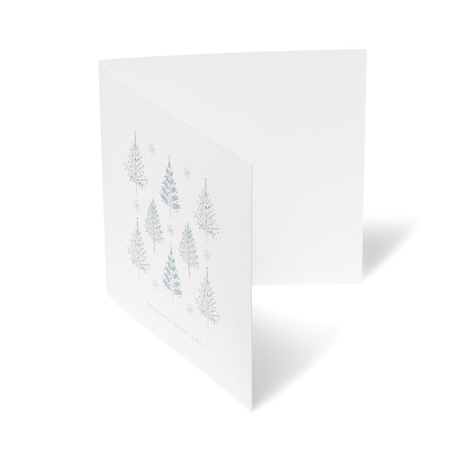 Winter Forest Christmas Card