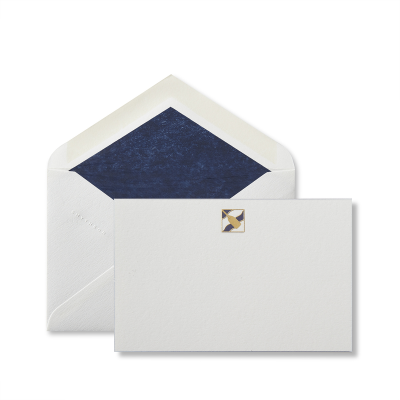 Sailing Oar Motif Correspondence Card Set