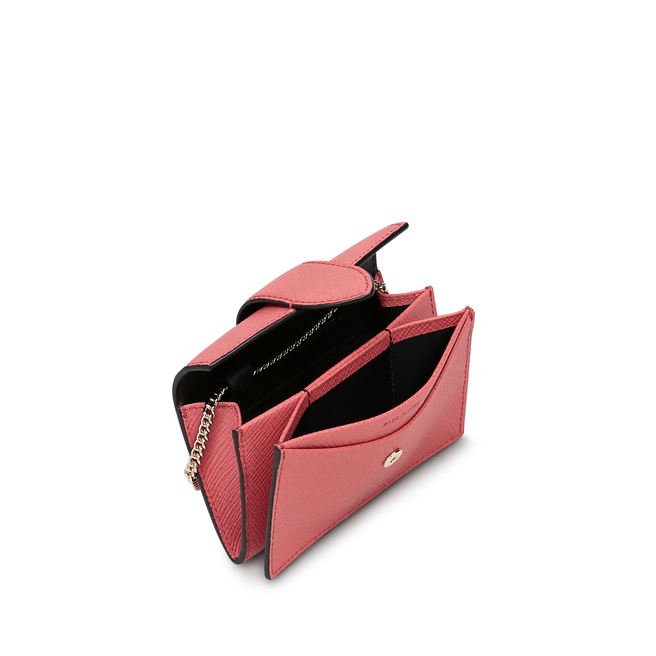 Panama Concertina Card Case on Chain