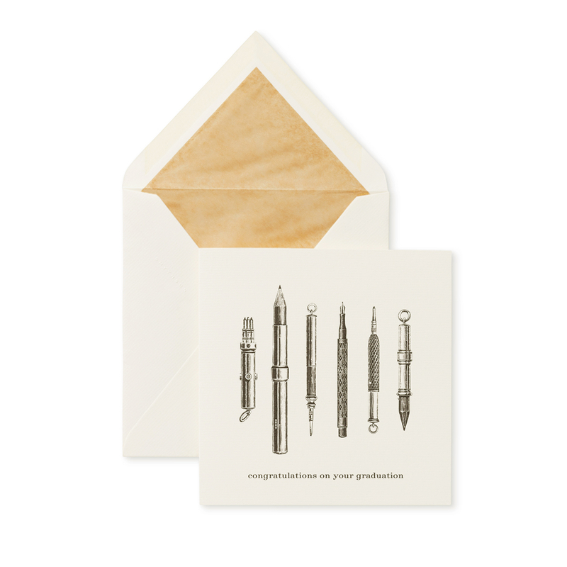 Graduation Pencil Card