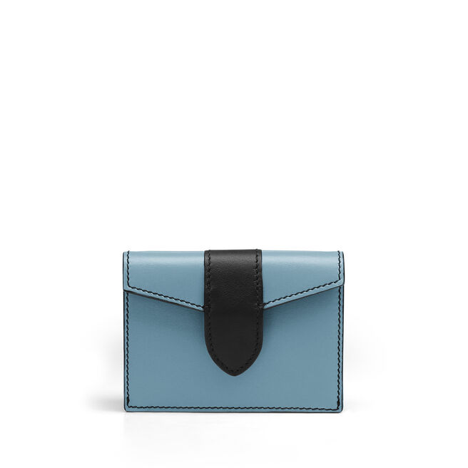 Mini Trifold Purse in Smooth Leather